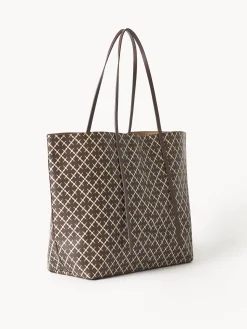 By Malene Birger Bags^Abi Printed Tote Bag Warm brown