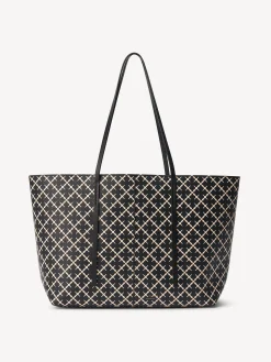 By Malene Birger Bags^Abigail Printed Tote Bag Black