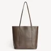 By Malene Birger Bags^Abilso Leather Tote Bag Coffee Bean
