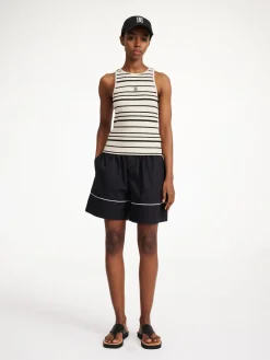 By Malene Birger Tops^Amanias Tank Top Black stripe