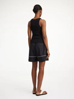 By Malene Birger Tops^Amanias Tank Top Black