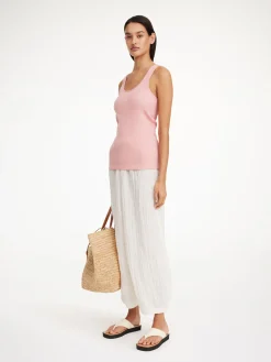 By Malene Birger Tops^Anisa Organic Cotton Tank Top Diva
