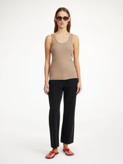 By Malene Birger Tops^Anisa Organic Cotton Tank Top Nomad