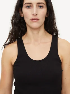 By Malene Birger Tops^Anisa Tank Top Black