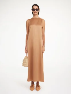 By Malene Birger Dresses^Audette Maxi Dress Tobacco Brown
