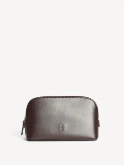 By Malene Birger Beauty Bags^Aya Small Cosmetics Case Dark Brown