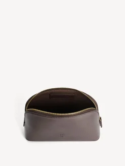 By Malene Birger Beauty Bags^Aya Small Cosmetics Case Dark Brown