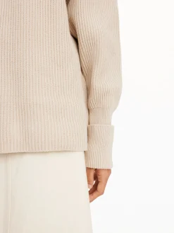 By Malene Birger Knitwear^Bilea Organic Cotton Sweater Oyster Gray