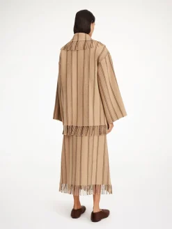 By Malene Birger Coats & Jackets^Bolou Wool-blend Jacket Stripe