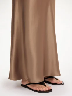 By Malene Birger Skirts^Boshan Midi Skirt Shitake