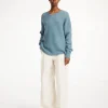 By Malene Birger Knitwear^Briella Mohair-blend Sweater Cool Water