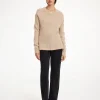 By Malene Birger Knitwear^Briella Mohair-blend Sweater Twill Beige