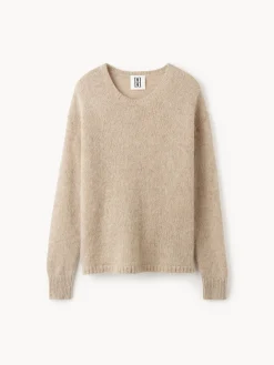 By Malene Birger Knitwear^Briella Mohair-blend Sweater Twill Beige