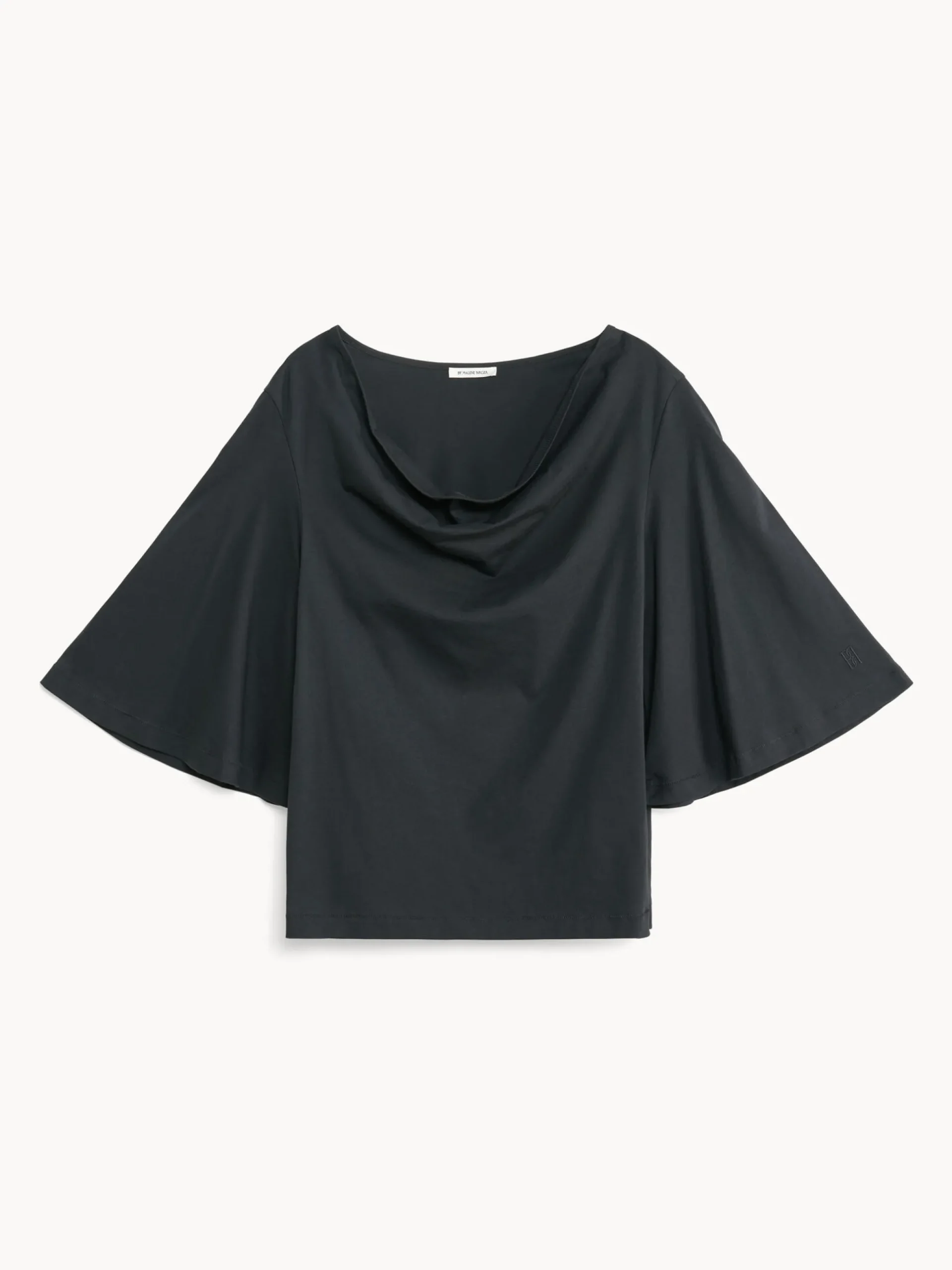 By Malene Birger Tops^Bryar Organic Cotton T-shirt Black