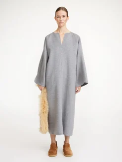 By Malene Birger Dresses^Cais Maxi Dress Grey Melange