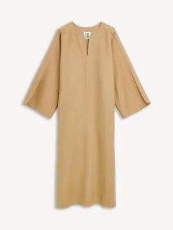 By Malene Birger Dresses^Cais Wool Dress Dark Sand