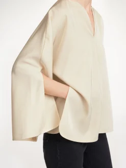 By Malene Birger Shirts & Blouses^Calias Tunic-style Blouse Vanilla Cream