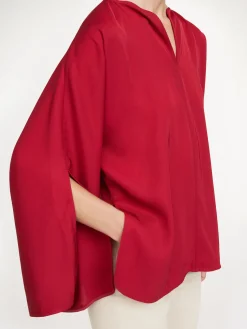 By Malene Birger Shirts & Blouses^Calias Tunic-style Blouse Jester Red