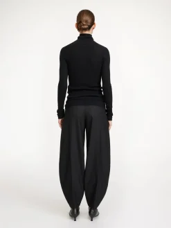 By Malene Birger Trousers^Carlien High-waisted Trousers Black