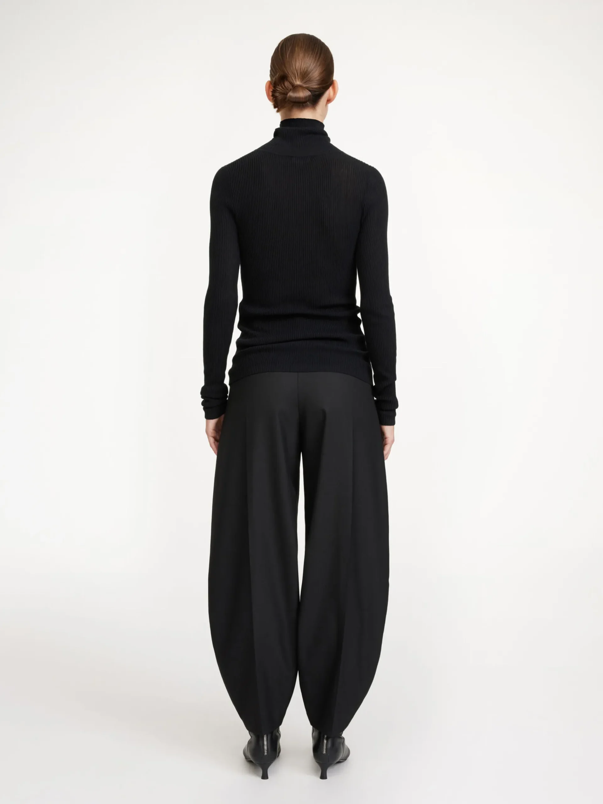 By Malene Birger Trousers^Carlien High-waisted Trousers Black