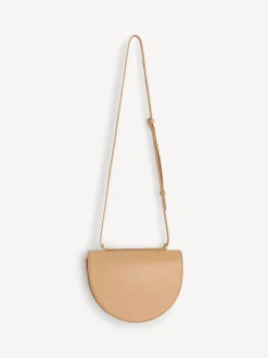 By Malene Birger Bags^Cebella Leather Shoulder Bag Tan