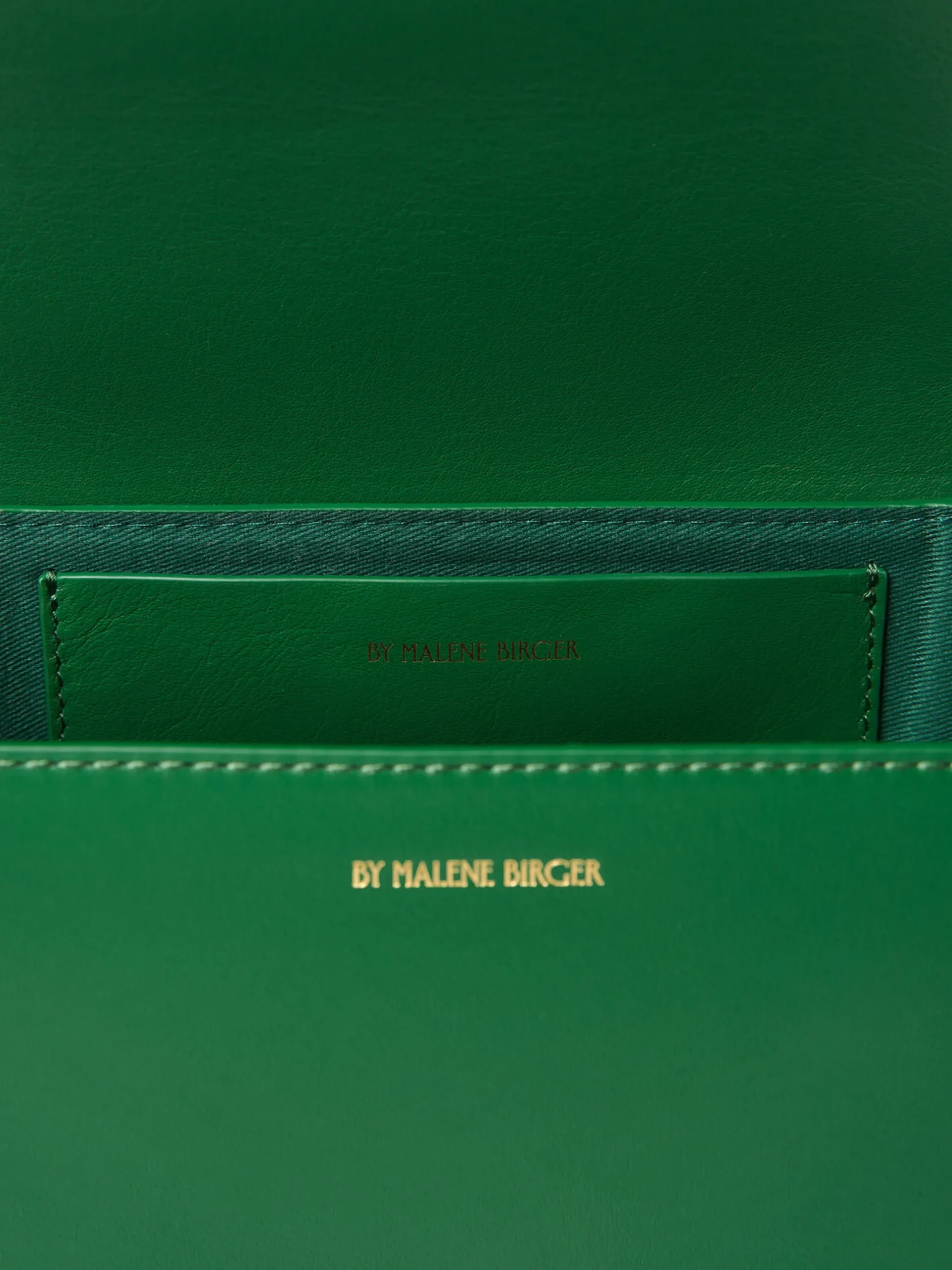 By Malene Birger Bags^Cebelle Leather Shoulder Bag Comfrey