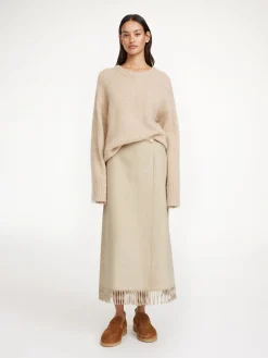 By Malene Birger Skirts^Ciarra Midi Skirt Mojave Desert