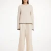 By Malene Birger Knitwear^Cierra Sweater Oyster Gray