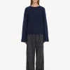 By Malene Birger Knitwear^Cierra Sweater Navy Blazer