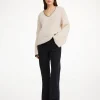 By Malene Birger Knitwear^Cimone Sweater Oyster Gray