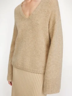 By Malene Birger Knitwear^Cimone Sweater Twill Beige