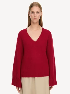 By Malene Birger Knitwear^Cimone Sweater Jester Red