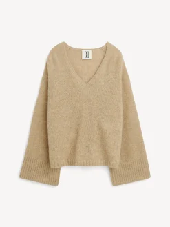 By Malene Birger Knitwear^Cimone Sweater Twill Beige