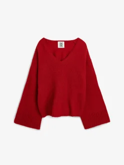 By Malene Birger Knitwear^Cimone Sweater Jester Red
