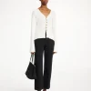 By Malene Birger Knitwear^Cirella Cardigan Soft White