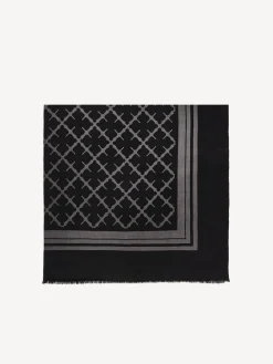 By Malene Birger Scarves^Cornelis Wool Scarf Charcoal