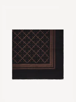By Malene Birger Scarves^Cornelis Wool Scarf Dark Chokolate