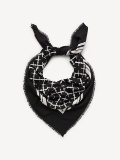 By Malene Birger Scarves^Cornelis Wool Scarf Black