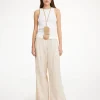 By Malene Birger Trousers^Cymbaria High-waisted Trousers Wood