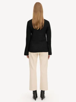 By Malene Birger Knitwear^Cyrema Wool-blend Sweater Black