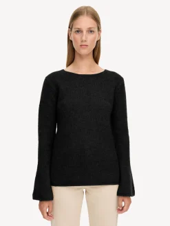 By Malene Birger Knitwear^Cyrema Wool-blend Sweater Black