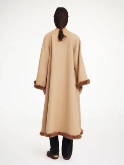 By Malene Birger Coats & Jackets^Dalimas Wool Coat Dark Sand