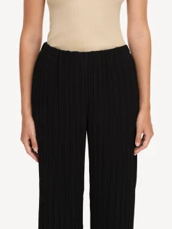 By Malene Birger Trousers^Darja Pleated Trousers Black