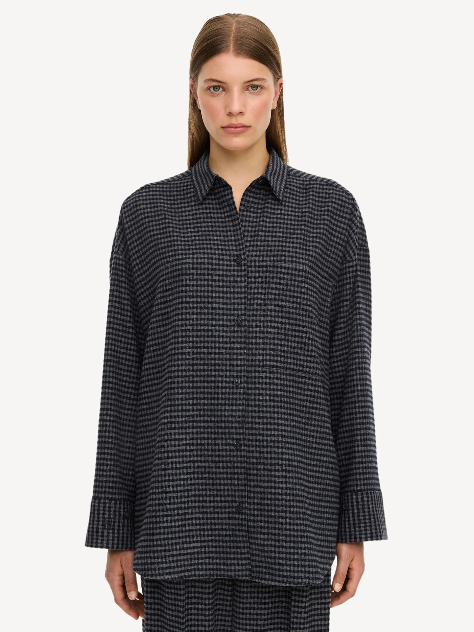 By Malene Birger Shirts & Blouses^Derris Organic Cotton Shirt Houndstooth