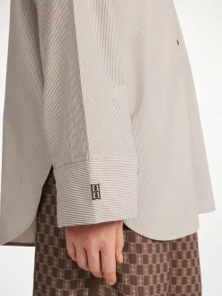 By Malene Birger Shirts & Blouses^Derris Organic Cotton Shirt Warm brown