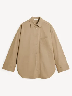 By Malene Birger Shirts & Blouses^Derris Organic Cotton Shirt Shitake