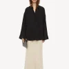 By Malene Birger Shirts & Blouses^Derris Organic Silk Shirt Black