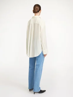 By Malene Birger Shirts & Blouses^Derris Organic Silk Shirt Whisper White
