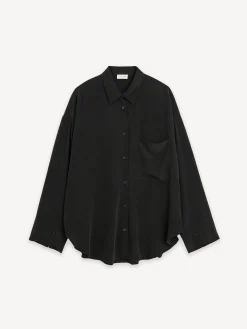 By Malene Birger Shirts & Blouses^Derris Organic Silk Shirt Black