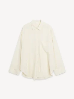By Malene Birger Shirts & Blouses^Derris Organic Silk Shirt Whisper White